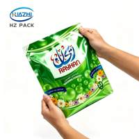 Sachet de lessive en poudre personnalisé imprimé, 500g, 1Kg, 3KG, à soufflet latéral, scellé à chaud, haute qualité, résistant à l'humidité