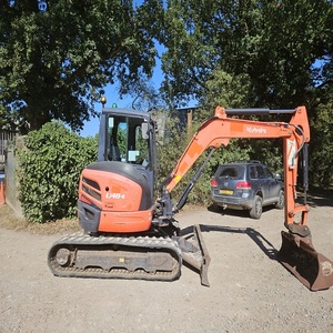 Excavatrice Kubota U48-4 d'origine, poids opérationnel de 3,5 tonnes, système entièrement hydraulique, pompe à engrenages robuste - Product Image 6