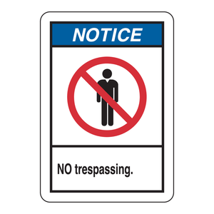 Panneau de signalisation Interdiction d'entrer - Aluminium/Acier durable, imprimé UV, pour usage intérieur et extérieur, sécurité - Product Image 2