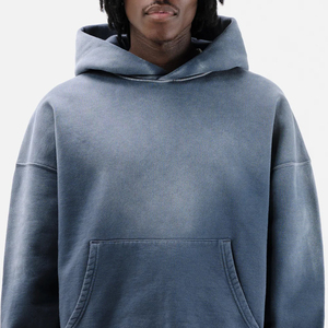 Meilleurs fabricants de vêtements : Survêtements délavés pour hommes, prix de gros, vêtements décontractés, survêtement uni et vierge pour hommes, en vente - Product Image 6