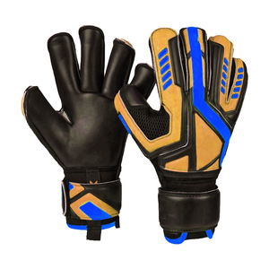 Gants de gardien de but de football rembourrés en mousse, avec support de paume rembourré, surface texturée pour une meilleure adhérence, tissu à séchage rapide, gants de football - Product Image 2