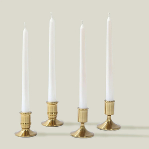 <b>Bow</b> Design Metal Candlestick <b>Holder</b> Set of 3 Modern Taper Candle <b>Holders</b> for Home Decoration Durable Metal Design - Product Image 4