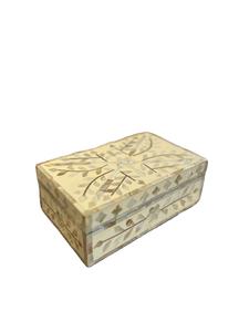 Joyero con incrustaciones de hueso impermeable ecológico hecho a mano personalizado con diseño elegante para almacenamiento de joyas de lujo y decoración del hogar - Product Image 3