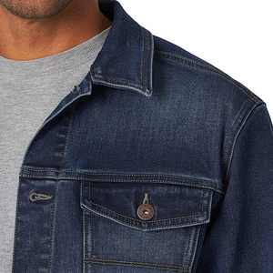 OEM Service Casual Slim <b>Men</b> <b>Denim</b> <b>Jacket</b> Autumn Casual Slim <b>Denim</b> <b>Jacket</b> Plus Size High Quality <b>Denim</b> <b>Men's</b> Spring Jean <b>Jacket</b> - Product Image 4