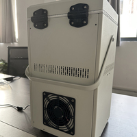 Refport -120C Congélateur portable Stirling à très basse température (ULT) de 2 L de capacité pour usage en laboratoire 12V/24V/110-240V