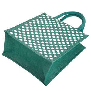 Bolsa de Mano Simple y Elegante de Lona de Algodón con Asa de Cuerda, Reutilizable, Multiusos, para Compras, Almuerzo y Uso Diario - Product Image 2