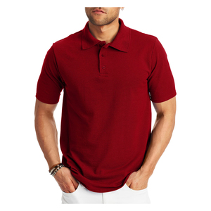 เสื้อโปโลผ้าฝ้ายพรีเมียมสำหรับผู้ชาย แขนสั้น พร้อมโลโก้แบบกำหนดเอง – ผ้าระบายอากาศได้ดีสำหรับสวมใส่ลำลองและในเมือง - Product Image 5