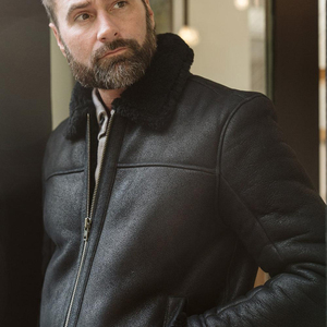 Chaqueta de Cuero Estilo Vaquero para Hombre OEM – Fabricante de Ropa Exterior de Cuero Auténtico Estilo Occidental Personalizado - Product Image 6