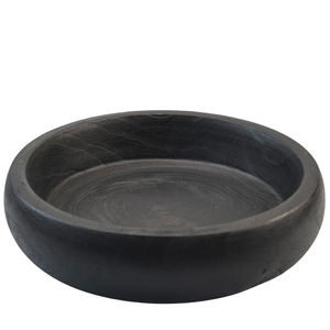 Bol en bois de manguier écologique noir moderne personnalisé pour clés d'entrée table basse sel et poivre décoration de la maison utilisation de fête - Product Image 1