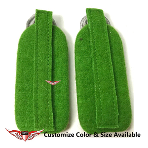 KEW Vintage Eco-friendly Embroidered <b>Braided</b> Epaulettes Customizable Color & Material Durable Shoulder Board Garment <b>Accessories</b> - Product Image 3