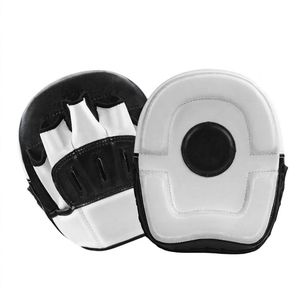 Cibles de frappe en cuir PU noir pour la boxe et le Muay Thai – Équipement de protection lavable et non toxique pour l'entraînement au coup de poing et aux arts martiaux - Product Image 3