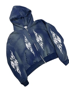 Sudaderas con Capucha de Invierno Unisex para Mujer de la Mejor Calidad, Diseño Personalizado Impreso, Color Sólido, Sudadera Corta de Forro Polar - Product Image 1