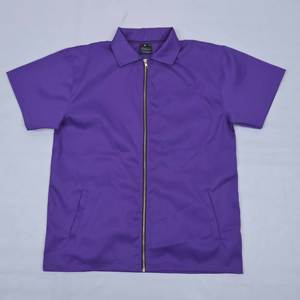 Camiseta de Alta Calidad, Lisa, Informal, con Bordado en la Espalda, Fabricante de Camisetas Personalizadas, Camiseta con Cierre para Hombre - Product Image 5