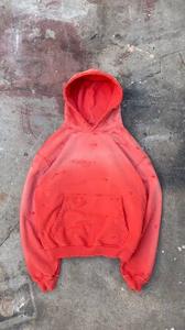 Sudadera con capucha unisex de alta calidad personalizable con logotipo bordado y estampado personalizado, estilo vintage con efecto desgastado por el sol y lavado ácido. - Product Image 2