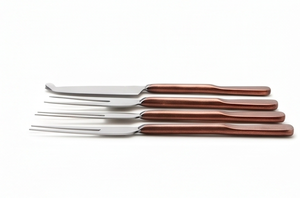 <b>Cheese</b> <b>Knife</b> <b>Set</b> Stainless Steel Copper Handle Durable Serving Tools For <b>Cheese</b> Serving Restaurant Use And Home Use - Product Image 3