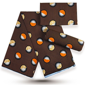 Tissu en coton imprimé Ankara africain de qualité supérieure pour la couture, les vêtements, l'artisanat et la mode par Hitjem Export Island Supplier - Product Image 2