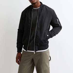 Oem Customized 2026 High Quality Unisex Custom Logo Baseball Flight <b>Jacket</b> Plus Size Bomber <b>Pilot</b> <b>Jackets</b> Bomber <b>Jackets</b> - Product Image 5