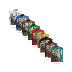 Chaleco Gráfico Personalizado de Manga Corta Pro Felt para Hombre, Estilo Urbano, Diseño de Logotipo Personalizado, Bajo Desgastado, Camiseta con Tachuelas, Bambú/Algodón - Product Image 1