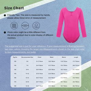Maillot de Danza para Niñas de 5 a 16 Años, Body para <span class=keywords><strong>Ballet</strong></span>, Gimnasia, Entrenamiento, Acrobacias, <span class=keywords><strong>Calentamiento</strong></span>, Traje de Danza, <span class=keywords><strong>Ropa</strong></span> de Entrenamiento - Product Image 6