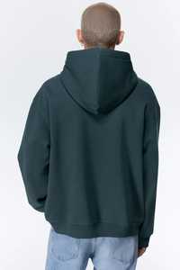 Sudadera con Capucha para Hombre, Corte Regular, 100% Algodón, Felpa, Ecológica, Estilo Pullover, Hombros Caídos, con Bolsillo Canguro, para Invierno - Product Image 4