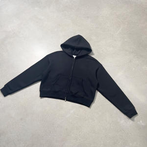 Sudadera con capucha de invierno para hombre 2026 de alta calidad, 100% algodón, con cremallera, de secado rápido, antiarrugas y transpirable - Product Image 3