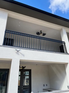 Barandilla de Balcón de Hierro Forjado a Mano, Montada en la Pared, Resistente al Óxido, Diseño Victoriano, Apta para Balcones y Áreas Exteriores - Product Image 3
