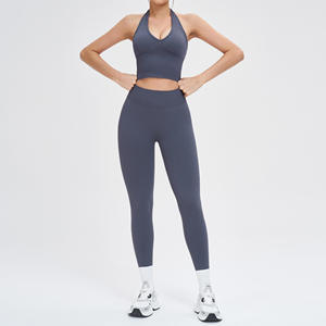 Nuevos Conjuntos Deportivos de Dos Piezas para Gimnasio, Sujetadores Deportivos, Leggings, Ropa Deportiva, Ropa de Entrenamiento, Conjuntos de Yoga para Mujer - Product Image 4