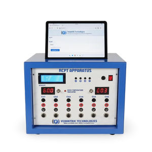 เครื่องทดสอบการซึมผ่านของคลอไรด์ในคอนกรีต RCPT สำหรับการประเมินความทนทานและการกัดกร่อน มาตรฐาน ASTM C1202 - Product Image 1