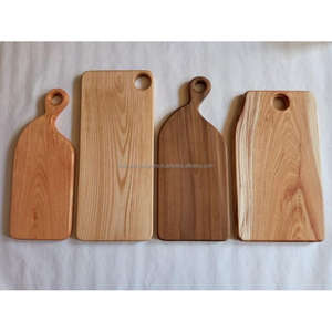 Planche à découper finie naturelle Style personnalisé planche à découper en gros accessoires de cuisine planche à fromage de bonne qualité lot de 4 - Product Image 1