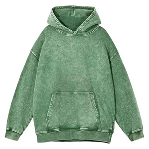 Sudadera con Capucha Vintage para Mujer, Estilo Oversize, de Algodón y Felpa, Corte Holgado para un Look Casual Moderno - Product Image 4