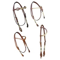 Cuir Western Headstall.