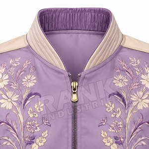 เสื้อแจ็คเก็ตปักลายสำหรับผู้ชาย แฟชั่นทนทาน น้ำหนักมาก สวมใส่สบายในชีวิตประจำวัน - Product Image 5