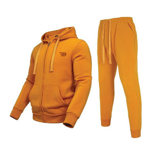Conjunto Deportivo Informal para Hombre con Capucha y Cremallera, Ropa Deportiva para Correr, Ropa Deportiva Activa, Ropa Deportiva Ligera para Hacer Ejercicio al Aire Libre - Product Image 1