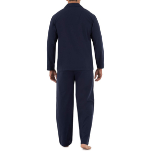 Basic <b>Men</b> Night Suit Short Sleeve Scoop Neck Shorts <b>Set</b> Drawstring Waist Soft Breathable Lightweight Summer <b>Pajamas</b> - Product Image 3