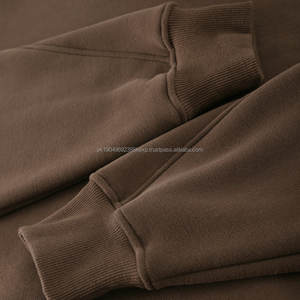   Sweat-shirt à capuche unisexe en coton multicolore 400g, motif uni, collection Automne Hiver 2026 - Product Image 4