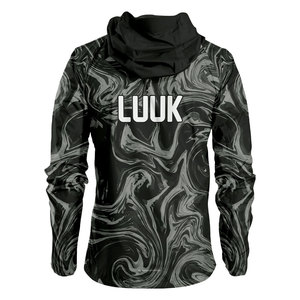 Unisex Custom Hooded Windbreaker <b>Jacket</b> Lightweight Windproof Water Resistant Outdoor Sports Running <b>Jacket</b> Wholesale OEM - Product Image 2