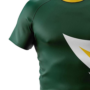 Conjunto de Uniforme de Rugby Unisex Transpirable y Económico, Camiseta de Rugby Sublimada Personalizada al por Mayor, Jersey de Equipo 100% Poliéster Ecológico de Secado Rápido - Product Image 3