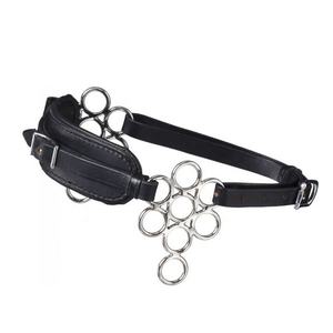 2023 superventas de alta calidad tamaño personalizado Western Horse Bits nariz de cuero Multi-Ring Hackamore a precio barato - Product Image 1