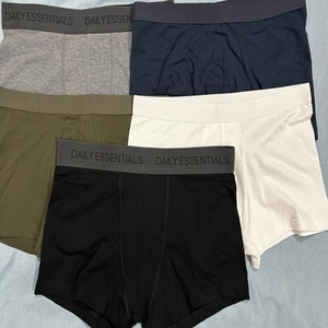 Modern Design Comfort Mens Wear <b>Boxer</b> Short Breathable Quick Dry Anti Bacterial Digital Print Cotton Fabric Underwear OEM <b>Custom</b> - Product Image 4