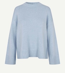 Pull en tricot moderne pour femme - Col rond - Pull chaud d'hiver - Haut en tricot décontracté pour femme - Couleur unie élégante - Respirant - Product Image 2