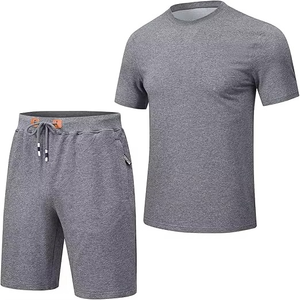 Men's Quick Dry Full Sleeve Hoodie Set Moisture Wicking Athletic Apparel Streetwear Fashion Wholesale - Product Image 6