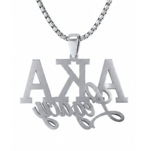 Silver Letter Pendant <b>Necklace</b> Women Elegant Crystal Design Fashion Jewelry Statement <b>Necklace</b> Daily Wear Gift Accessory - Product Image 1