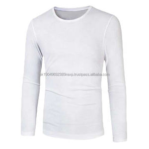 Camiseta Básica de Manga Larga para Hombre, Transpirable, de Secado Rápido, al por Mayor, para Promoción - Product Image 6