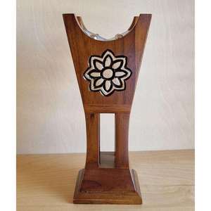 Elegant Green Mubkhar Wood Resin Bakhoor Burner Bukhoor Burner Wood for Aromatherapy Incense Wooden Burner Bakhoor From India - Product Image 3