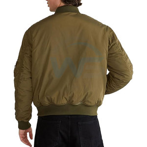 Wholesale Price Classic Design Stand Winter Bomber <b>Jacket</b> Eco-Friendly Breathable <b>Fleece</b> <b>Lining</b> Comfortable Fit Perfect for - Product Image 4
