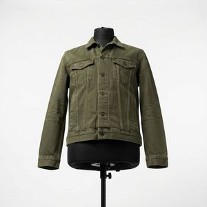 Comfortable Stylish Winter Denim Jacket for Men Streetwear Casual Outerwear Modern Fit Denim Jacket - Product Image 5