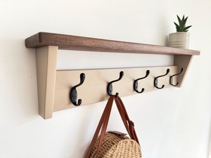 Colgador de Pared de Madera, Precio Accesible, Elegante Gancho de Pared para Ropa, Bolsos, Llaves y Almacenamiento por M/S SHAAD HANDICRAFTS - Product Image 3