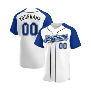 Unisex Custom Printed 100% Polyester <b>Baseball</b> Jersey New Design Fashion White Plus Size Anti-Bacterial Quick Dry Breathable - Product Image 2