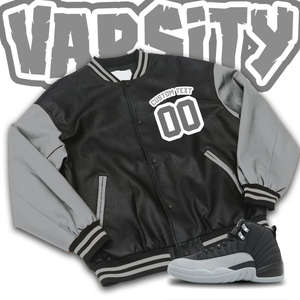 Chaqueta universitaria de cuero y lana de diseño personalizado con zapatos a juego, chaquetas de béisbol con letras bordadas para hombre - Product Image 3