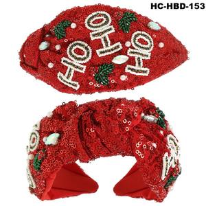 Accesorios para el Cabello de Moda Barroca Navideña de Lujo, Diadema con Pedrería, Diadema con Lazo para Mujer, Regalos - Product Image 2